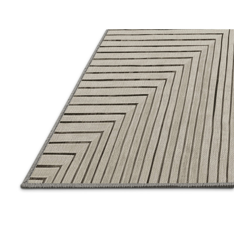 Tapis gris lavable à la machine GSIX03645, Tapis de couloir 2 pi x 5 pi