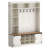 Hall Tree, 6-in-1 Farmhouse Entryway Bench with Shoe Storage Bench & Coat Rack, Entryway Furniture with 15 Cubbies & 5 Tri-Hook, Adjustable Shoe Storage-64428907-45349540