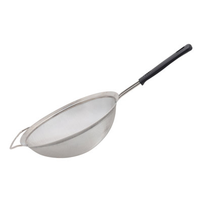 Buckingham Fine Mesh Strainer Stainless Steel Sieve with Soft-Touch Handle
