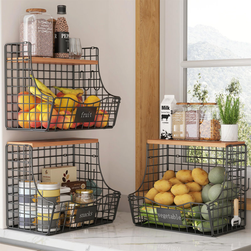 Williston Forge Metal Fruit Basket