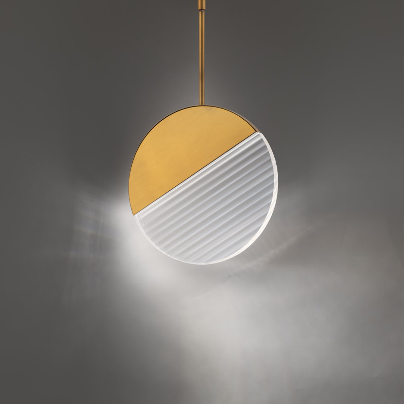 Crescent LED Pendant, 4000K