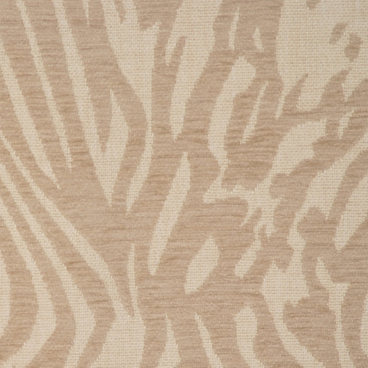 Allure Abstract Fabric, Coral/Beige