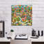  «Quilt Style Scene 3» par Rey Klimt, art mural sur toile-1672931857