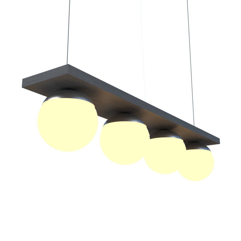 Luminaire suspendu Sfera Accord, Gris plomb organique