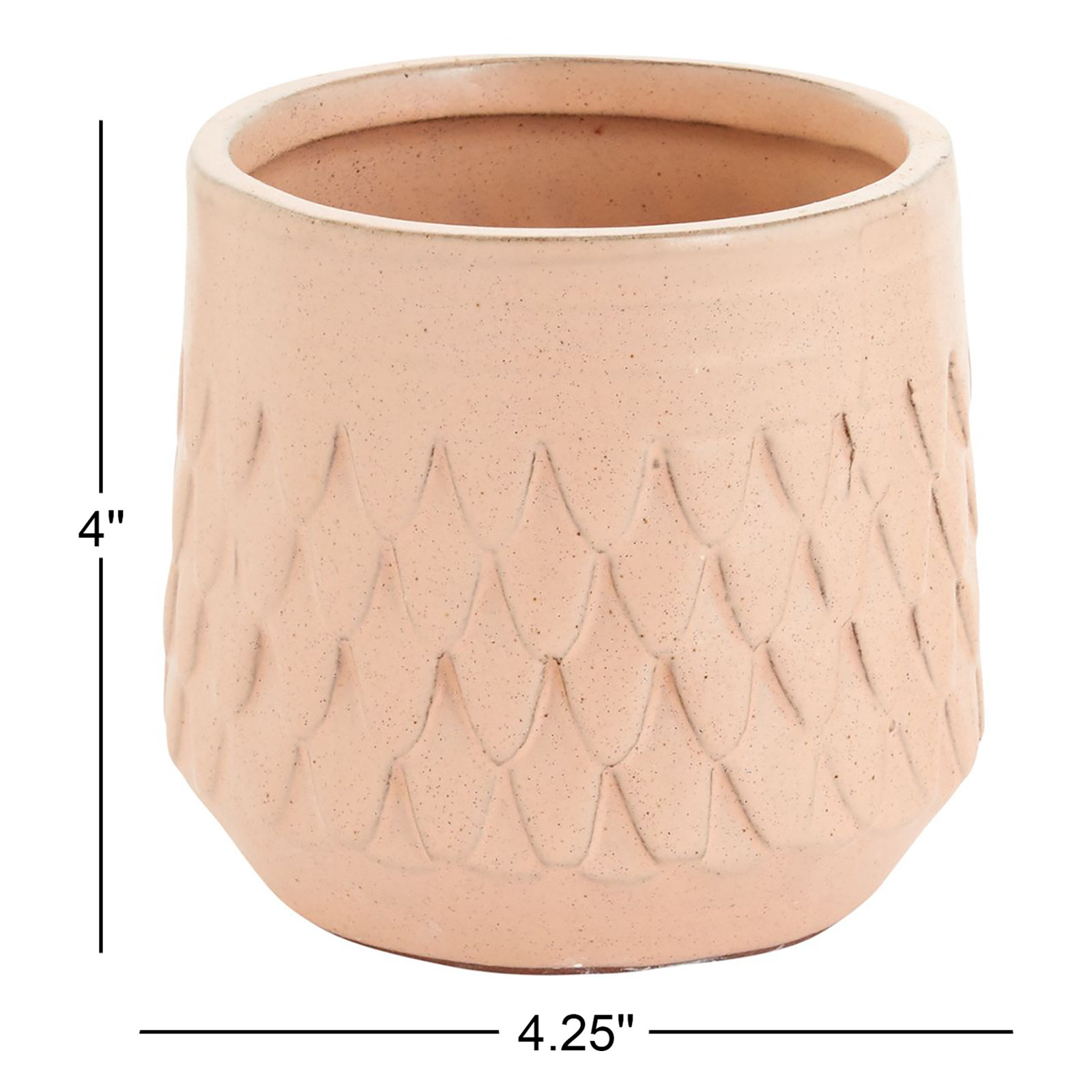 Everest 4" Ceramic Pot Planter