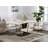 Corabella Modern Dining Chairs with Corduroy Fabric,Gold Metal Base, Accent Armless Kitchen Chairs with Channel Tufting, Side Chairs, Set of 2-698603220