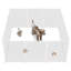 Enclos pour animaux transparent