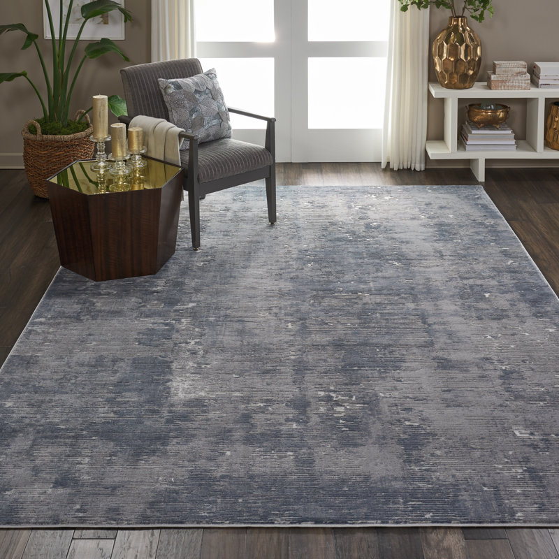 Abstract Indoor Rug, Rectangle 9'3" x 12'9"