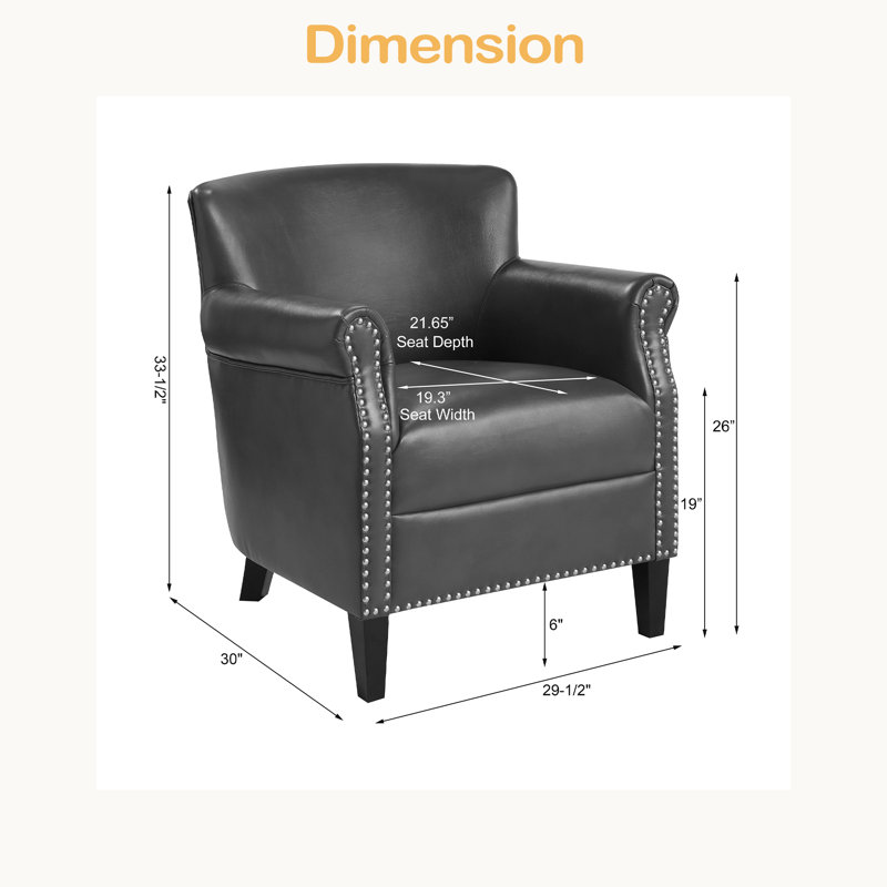 Fauteuil club, Vert