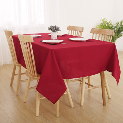 Symple Stuff Oxford Decorative Tablecloth Wipeable Rectangle Water Resistant Tablecloth
