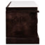 Banc de rangement avec coussin amovible et polyvalent - 2 tiroirs et armoires de fabrication stable