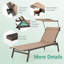 Chaise longue inclinable Elrond