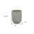 Gray Ceramic 20 Ounce Crackle Mosaic Round Distressed Pot Planter