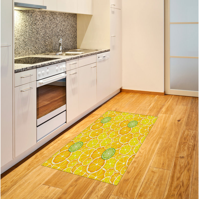Tapis décoratif à haute densité en fibres de polyester, Rectangle 2 pi 7 po x 5 pi