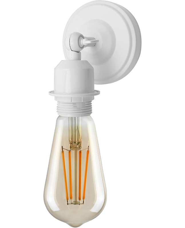 Armed Sconce, White