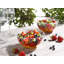 50 Pack 32Oz Clear Plastic Salad Bowls With Lids Disposable Medium Takeout Container With Snap On Lid 