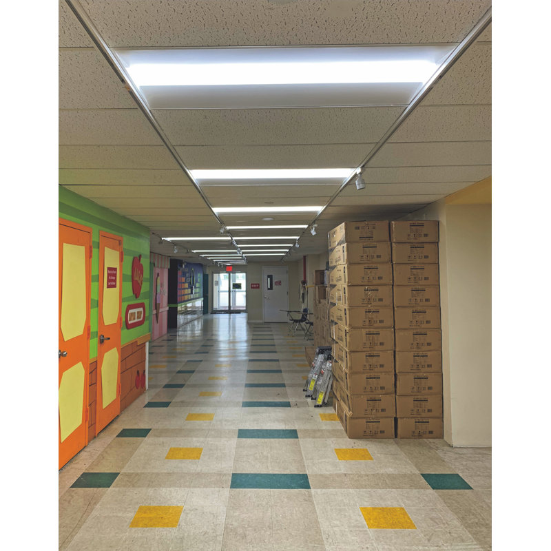 Square Troffer Ceiling Light