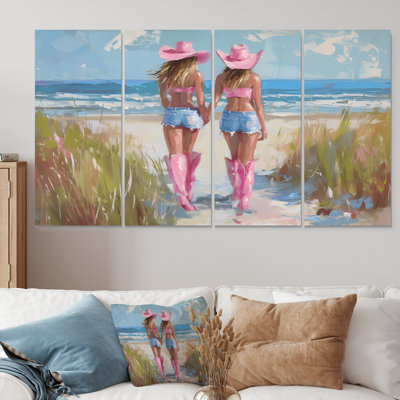 «Cactus Potting Garden Arrangements», ensemble d'art mural sur toile cactus floral