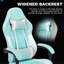 Fauteuil de jeu Kylen avec massage lombaire, appui-tête et repose-pieds réglables-1194363559
