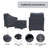 Idamarie Wicker Rattan Outdoor Conversation Set Group Seating Patio Furniture Covers