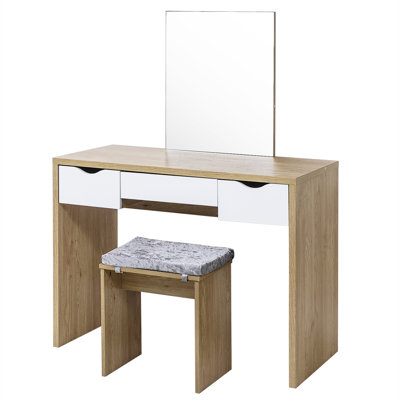 Evonne Dressing Table with Mirror