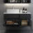 Alala Wall Mounted Single Bathroom Vanity With Engineered Stone Top