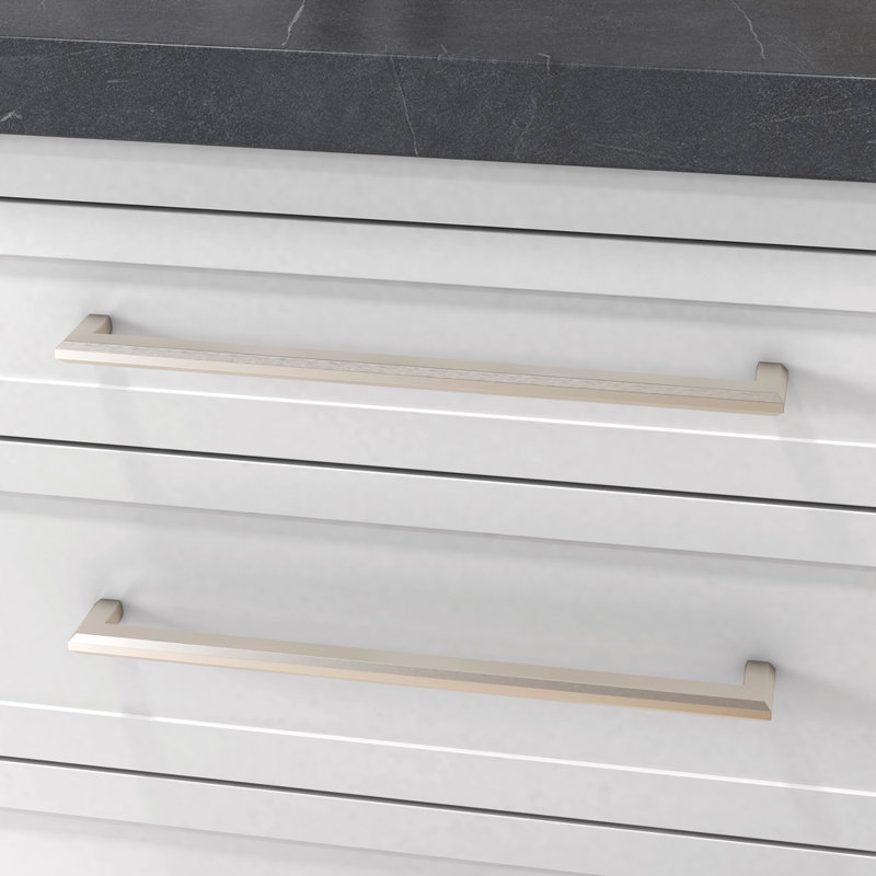 4415 Bevel Appliance Pull, 18" CTC, Satin Nickel