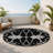 Shadowed Rose Indoor And Outdoor Area Rug-1826766860