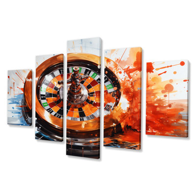 Sato - Casino & Games Wall Art Print - 5 Panels