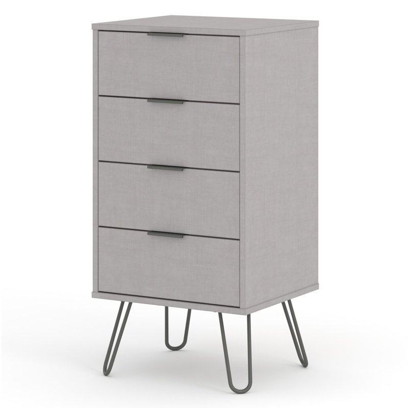 Dufresne 4 Drawer Narrow Chest of Drawers