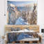 Paysage, paysage d'hiver, Carpates, vue panoramique, tapisserie-28507919
