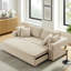 Divan-lit rembourré en duvet blanc pur Commix-105697915