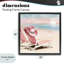 Cadre flottant de chaises de plage rose rosé, design par Paul Mathenia-215568960-215568963
