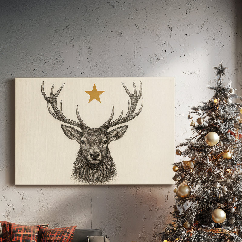 Hearth of Frostlit Carol-Premium, toile tendue avec châssis, H 18 po x l 12 po