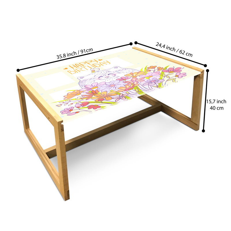 Jacksyn Sled Coffee Table, 40cm H x 91cm W x 62cm D