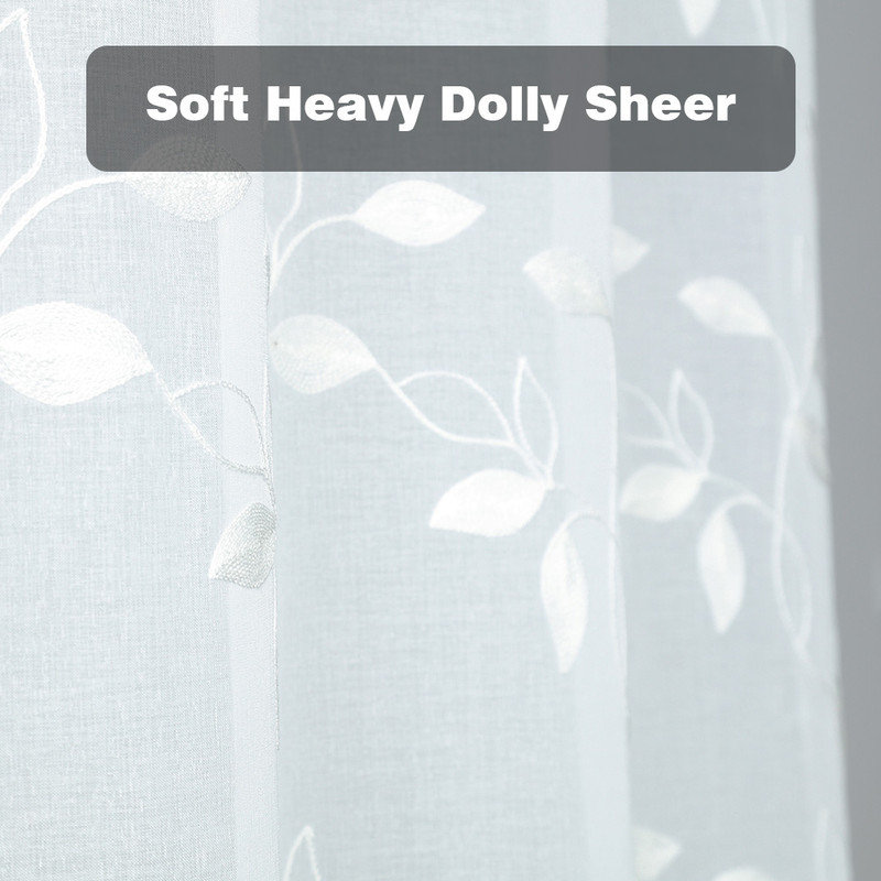 Poe Curtain Pair, 132.08cm Width x 228.6cm Drop
