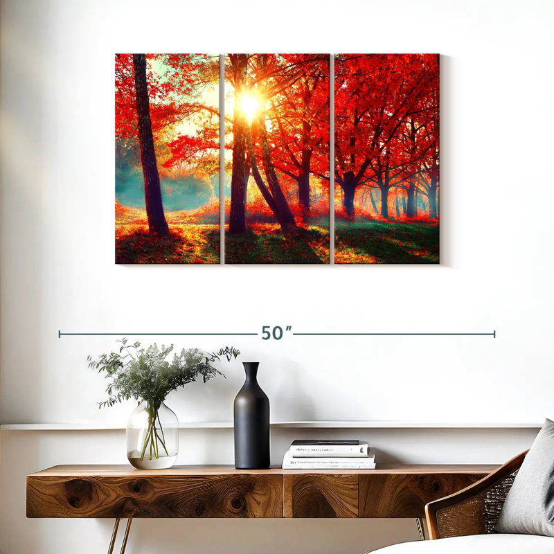 Paysage d'automne éthéré Alvord, H 24 po x l 38 po