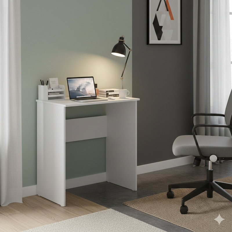 Computer Desk, White