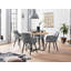 Eyre Round Metal Base Dining Table
