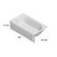 Memoirs® 60" x 33.75" Whirlpool Cast Iron Bathtub with Heater-10978481-11893098