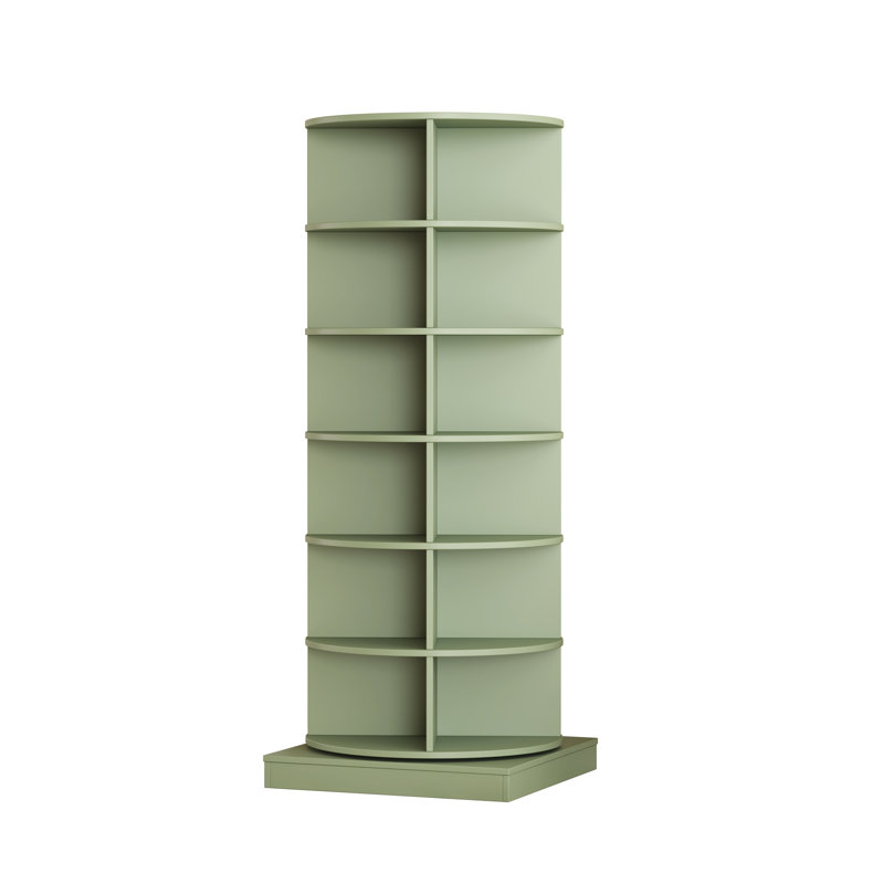 Green 360 rotating shoe rack 6 layers