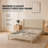 Eriksay Low Profile Upholstered Platform Bed with Wingback Headboard-1653282268-1683457355