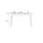Cherry Wood Color Rectangular Solid Wood Dining Table