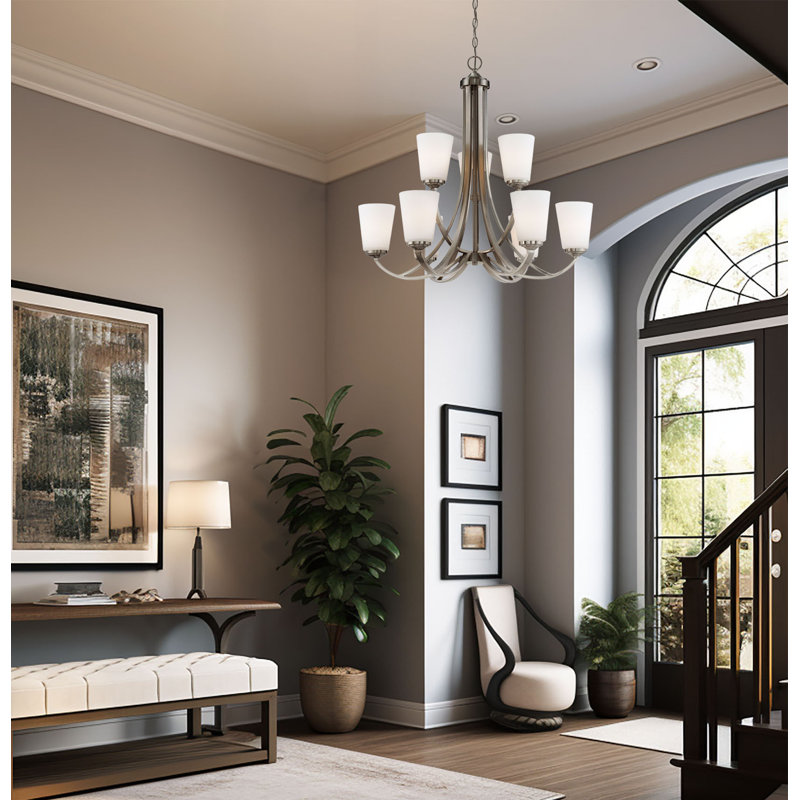 Raborn 9 - Light Dimmable Chandelier