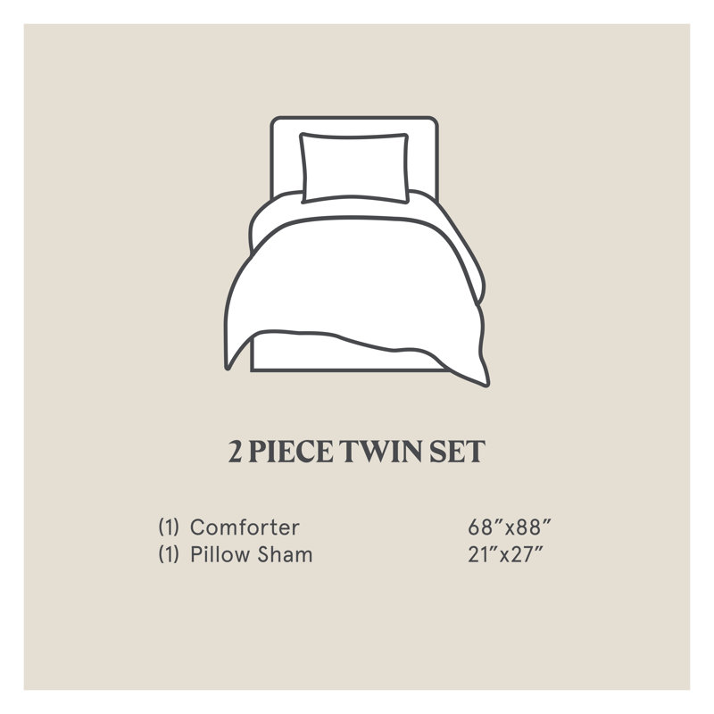Toluca Twin Cotton Geometric Southwestern Comforter Set