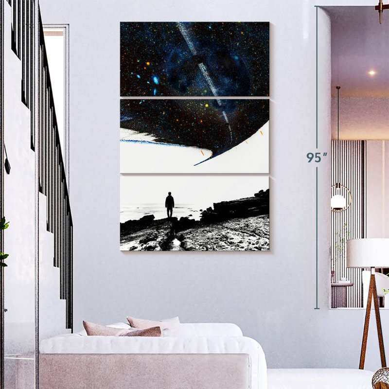 Kelan The Road Less Traveled, 74" H x 48" W