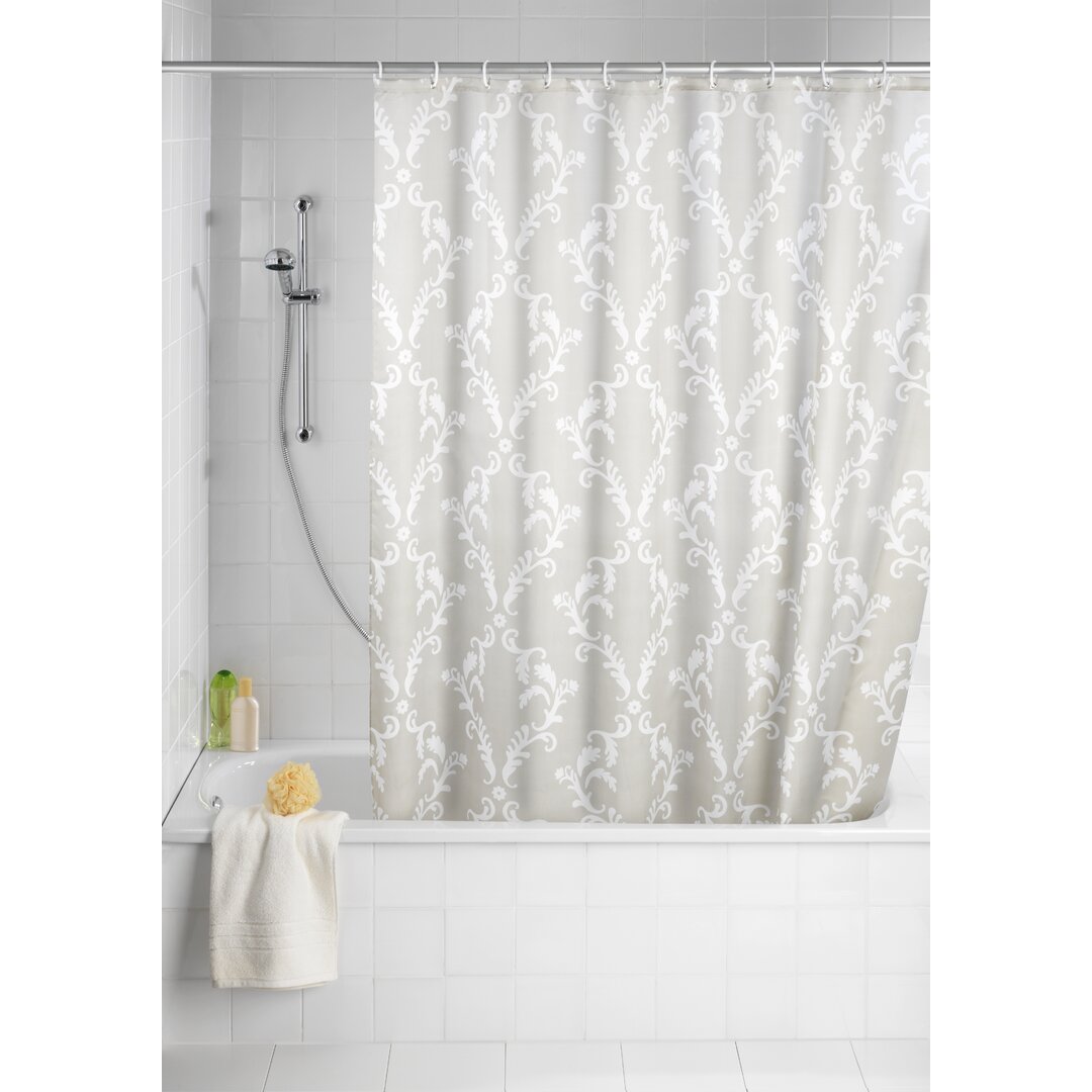 Adalgis Shower Curtain white