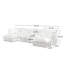 Canapé modulaire 4 places avec 2 repose-pieds, canapé modulaire-1076055888-1076055894-1076055892