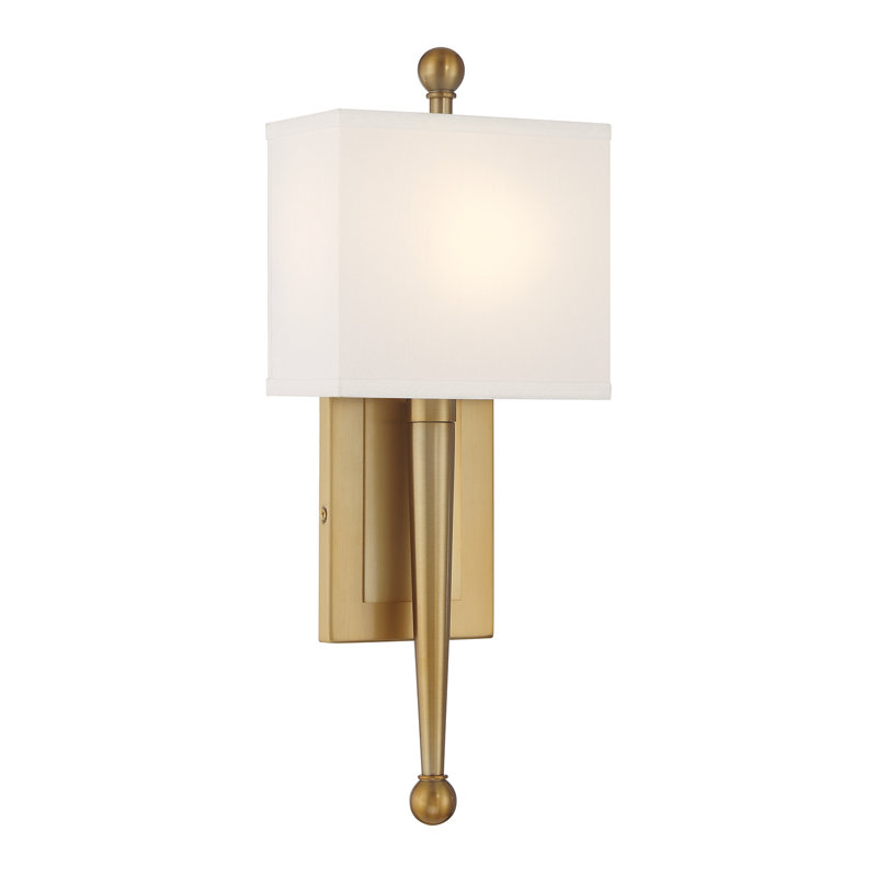 Carnell 1 Light  Sconce, Gold