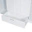 Lit escamotable simple avec tablettes de chevet